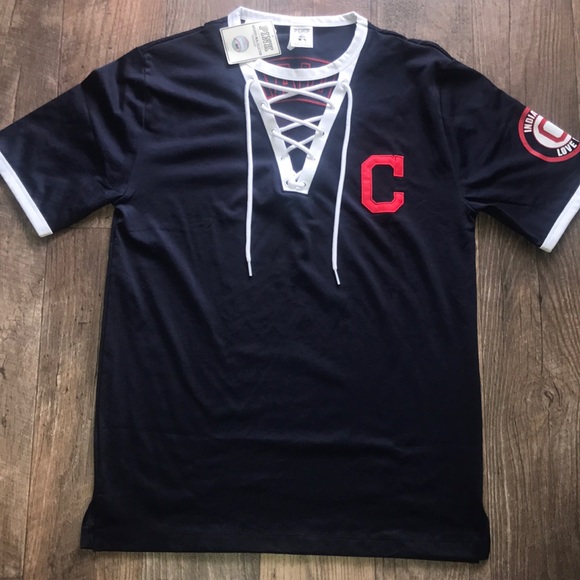 pink cleveland indians shirt